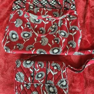 Vera Bradley Tote and purse.